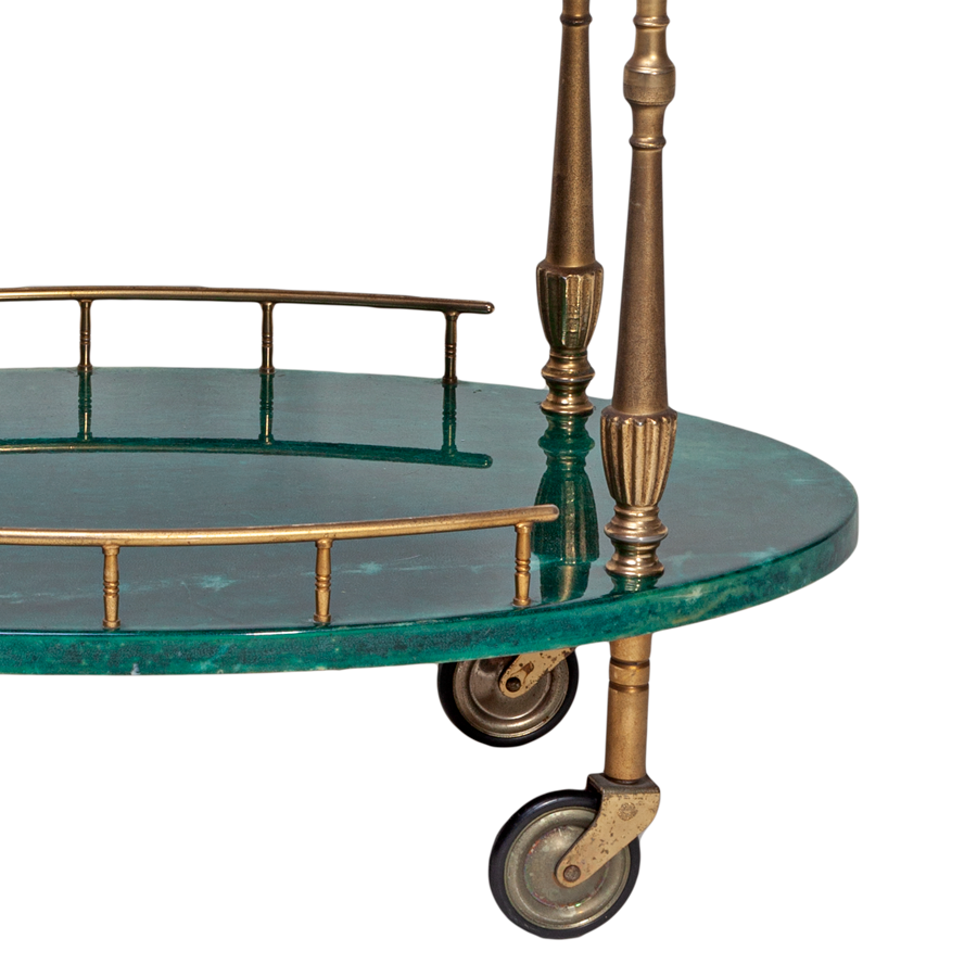Aldo Tura  Bar Cart