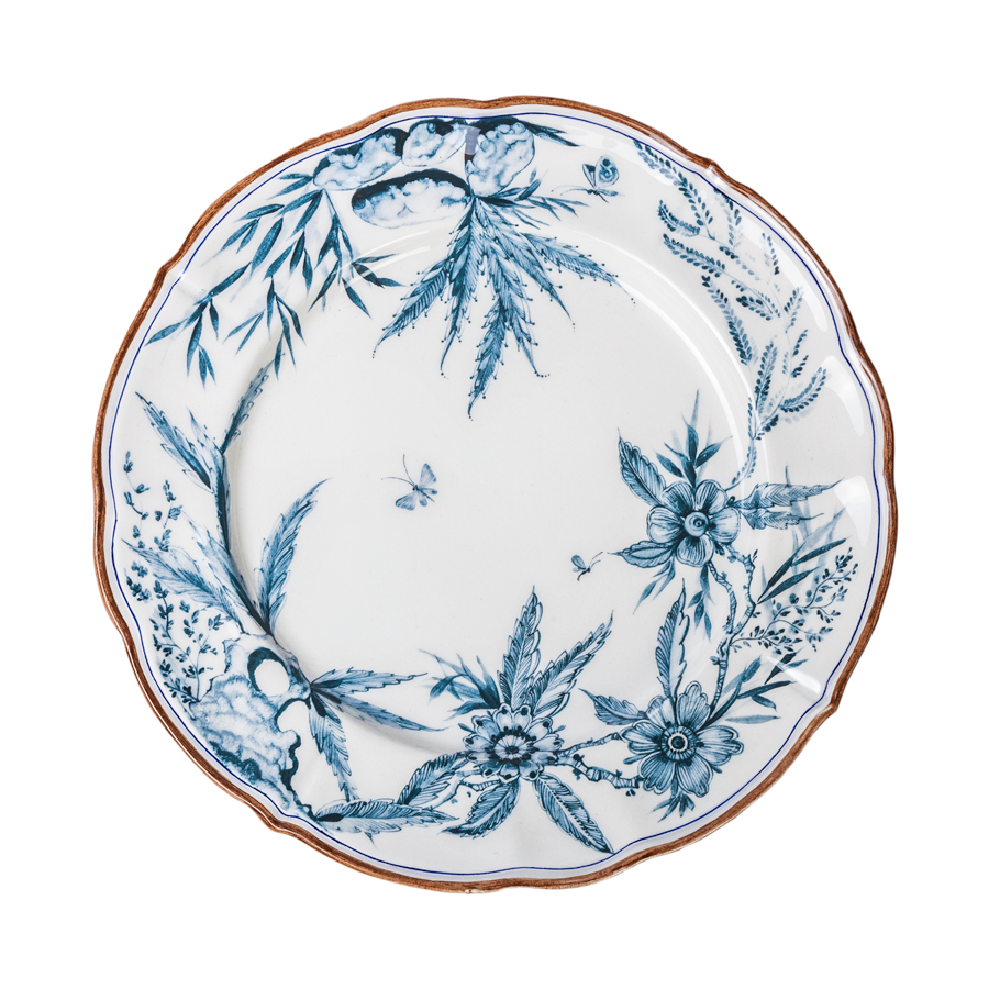 Rocaille Blue Wash Dinnerware by Laboratorio Paravicini - Sets of 12