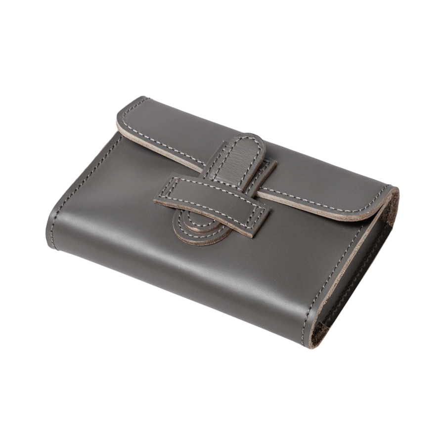 Italian Leather Passepartout Playing Card Holder by Giobagnara