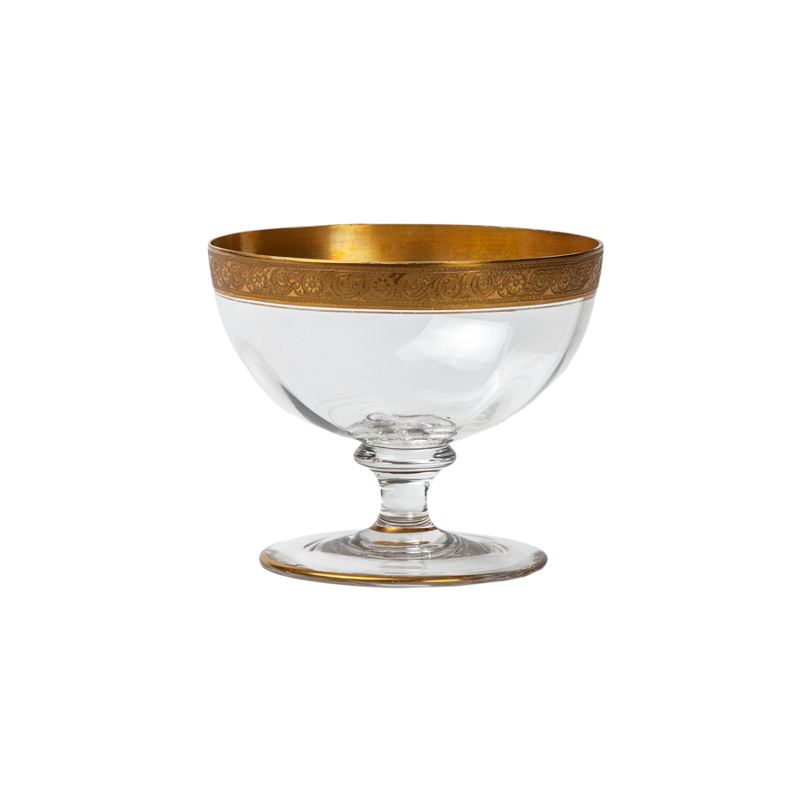 Gold Gilt Compote
