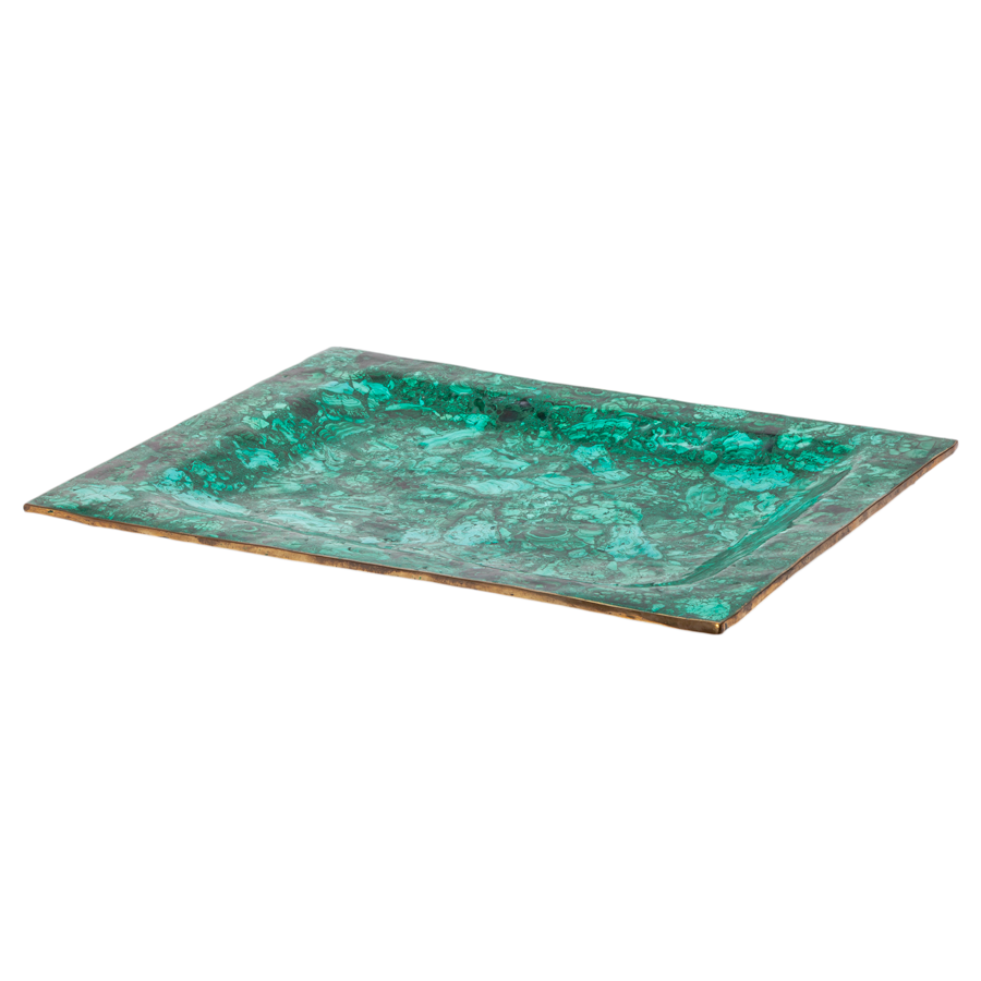 Green Malachite Large Platter