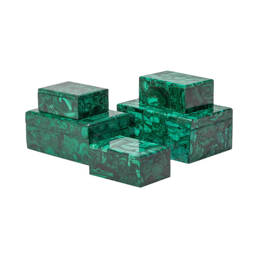 Malachite Inlaid Box