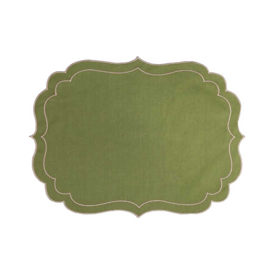 Linen Placemat by La Gallina Matta, Italy - Balthazar