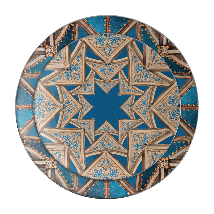 Dinner Plates, Duomo by Vito Nesta - Set of 6