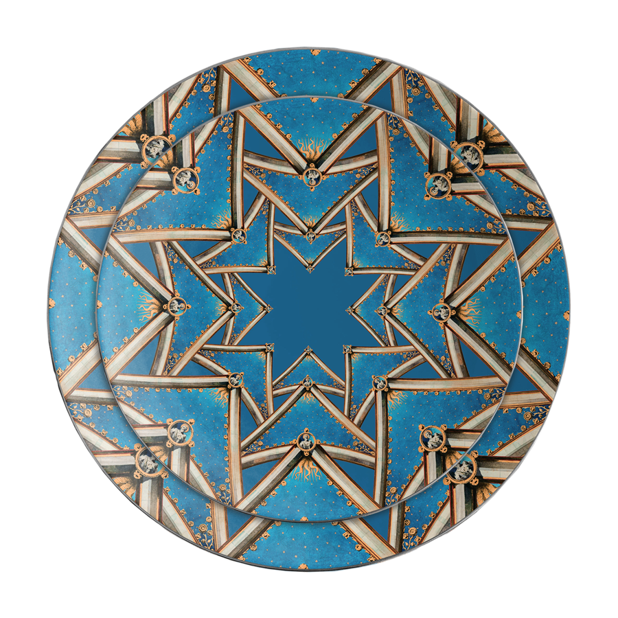 Dinner Plates, Duomo by Vito Nesta - Set of 6