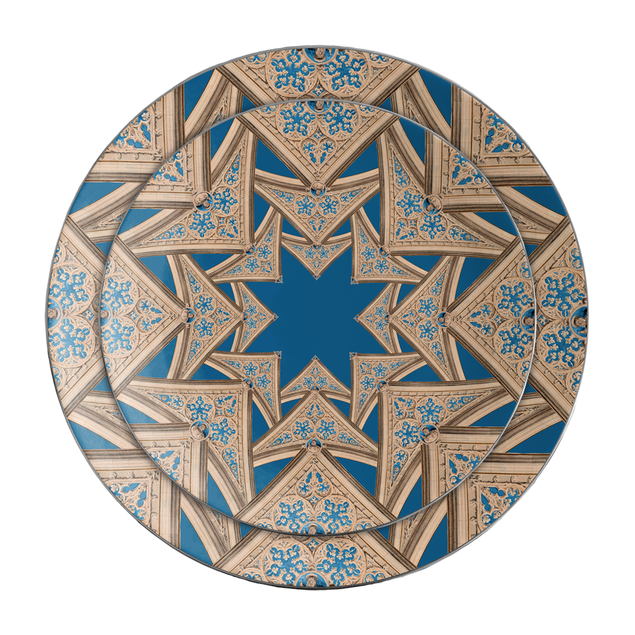 Dinner Plates, Duomo by Vito Nesta - Set of 6